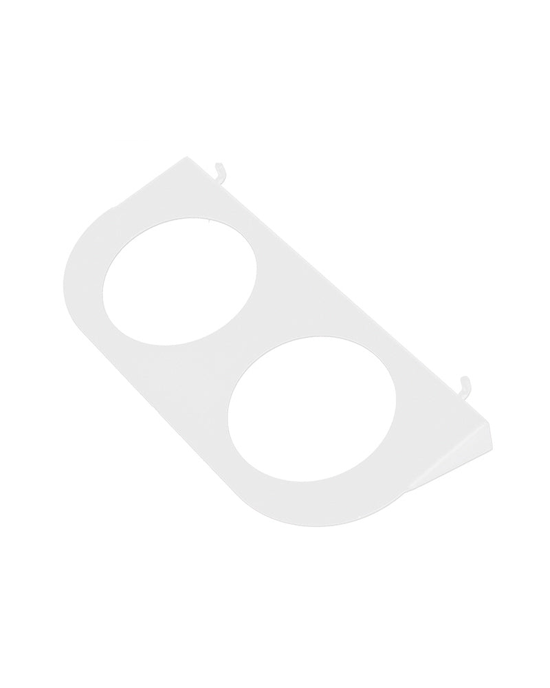 Soporte para secador blanco - Compatible con carritos de peluquería Studio